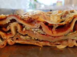 lasagne ricotta courgette